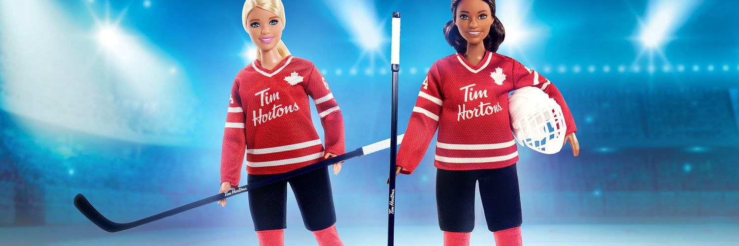 Tim Hortons donates 100% of net proceeds from the sale of Tim Hortons Hockey Barbie® dolls in restaurants to the Hockey Canada Foundation's Hockey Is Hers campaign