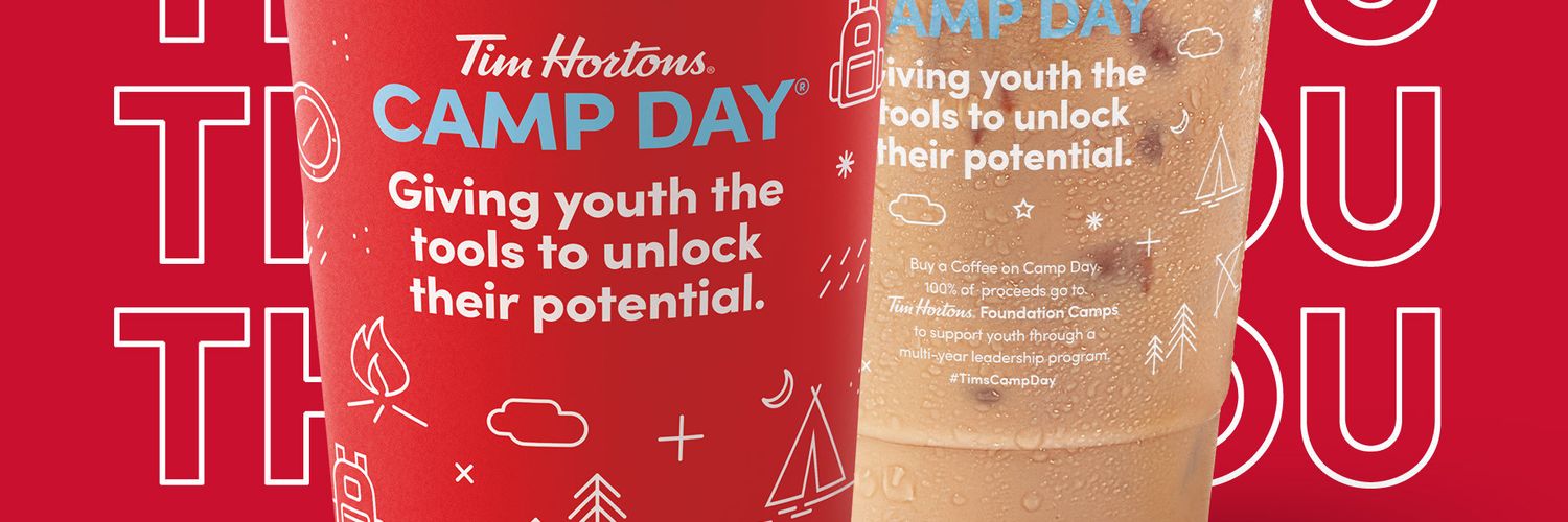 Tim Hortons restaurant owners and guests raised over $12 million this Camp Day to support youth from underserved communities