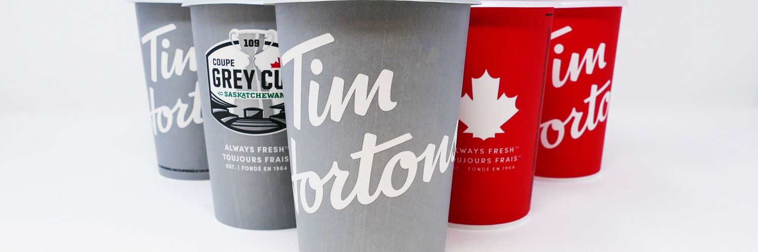 Tim Hortons cups and lids going grey across Saskatchewan to celebrate the 109th Grey Cup this Sunday, Nov. 20