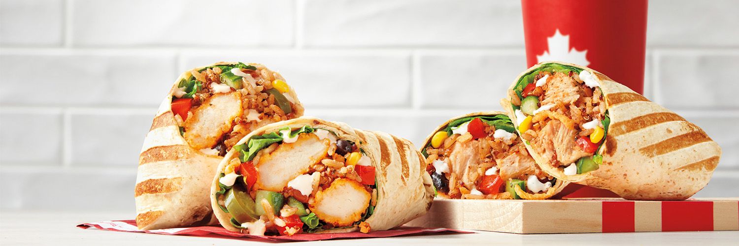 Tim Hortons introduces two new lunch and dinner options: fresh and hearty Loaded Wraps in Cilantro Lime Chicken and Habanero Chicken flavours