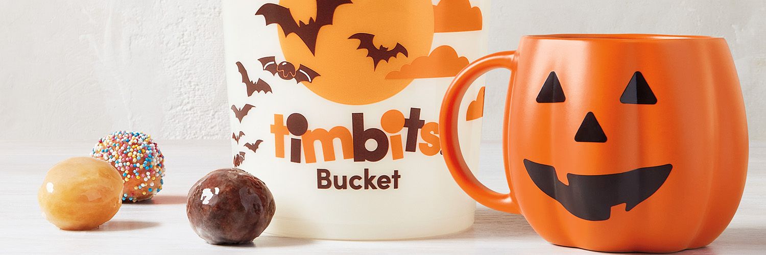 Tim Hortons launches NEW limited-edition Halloween merch including the heat-activated Jack-O-Lantern mug and glow-in-the-dark Timbits® Bucket