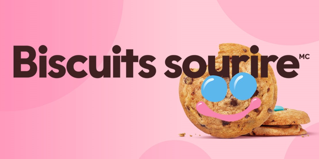 La semaine du Biscuit sourire est de retour le 28 avril chez Tim Hortons, et la totalité des recettes va à des organismes caritatifs et communautaires locaux