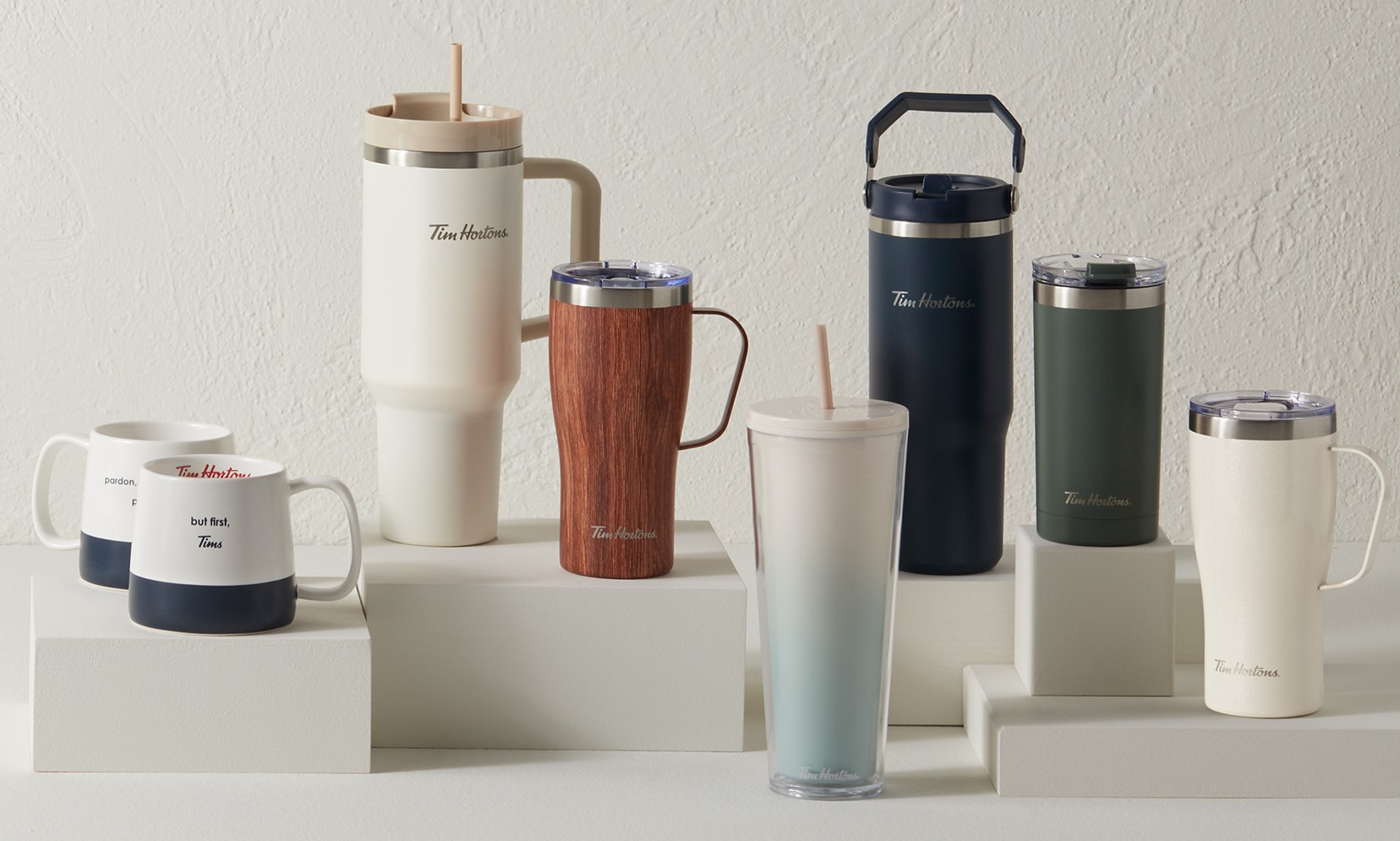 Also on sale now at participating Tim Hortons restaurants across Canada and at TimShop.ca is the new 2025 Spring Drinkware Collection