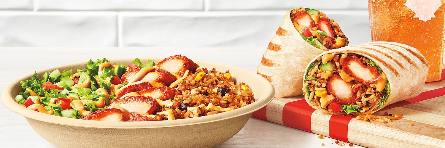 Tim Hortons annonce une nouvelle saveur de bol et wrap-délice : le poulet BBQ croustillant, enrobé d'une sauce BBQ crémeuse et fumée