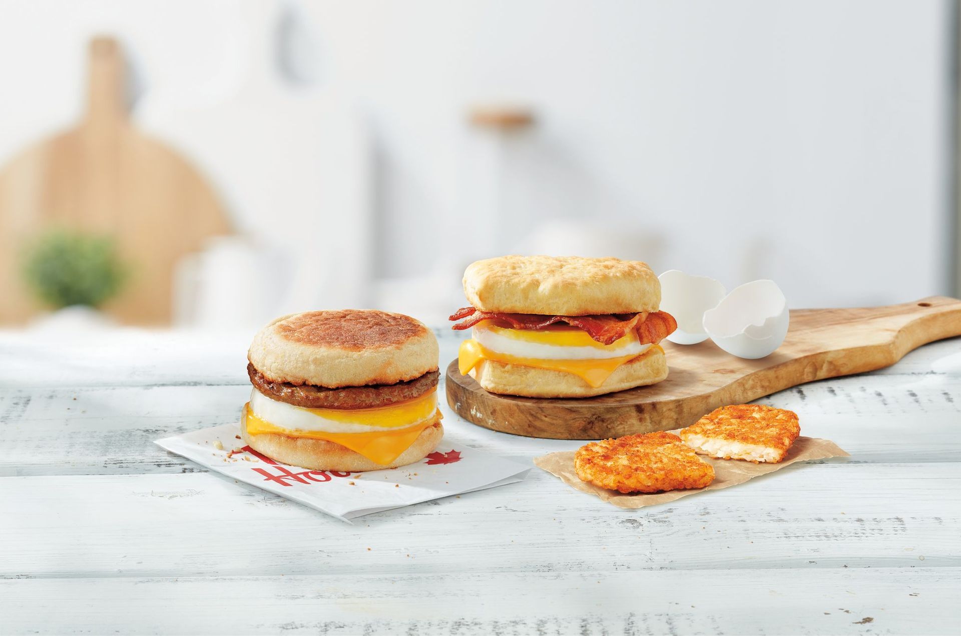 Tim Hortons now serving 100% Canadian freshly cracked eggs